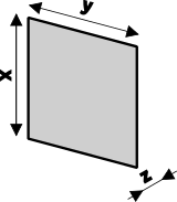 Immagine illustrativa del prodotto da personalizzare, riportante le misure di ingombro.